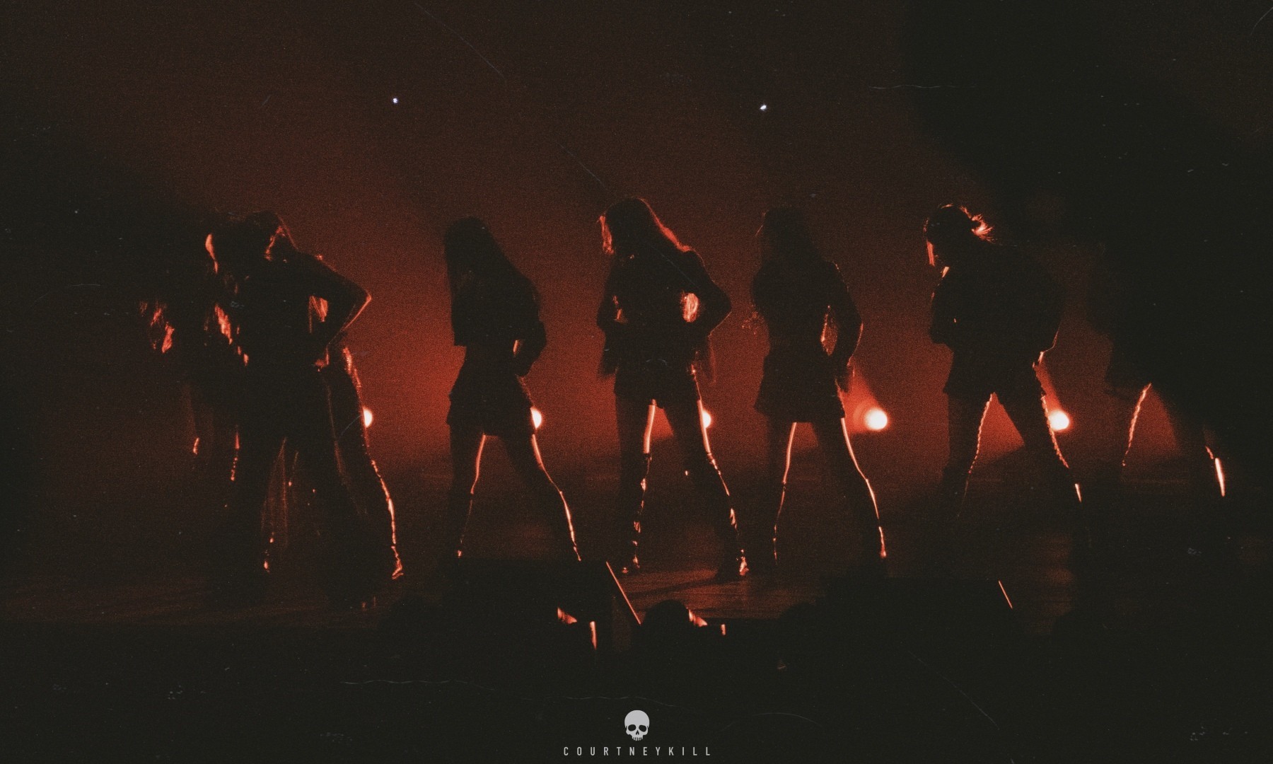 Picture of 2022 concert by a K-Pop girl group Dreamcatcher. © 2022 Courtney Kill. All rights reserved. Using under explicit grant.