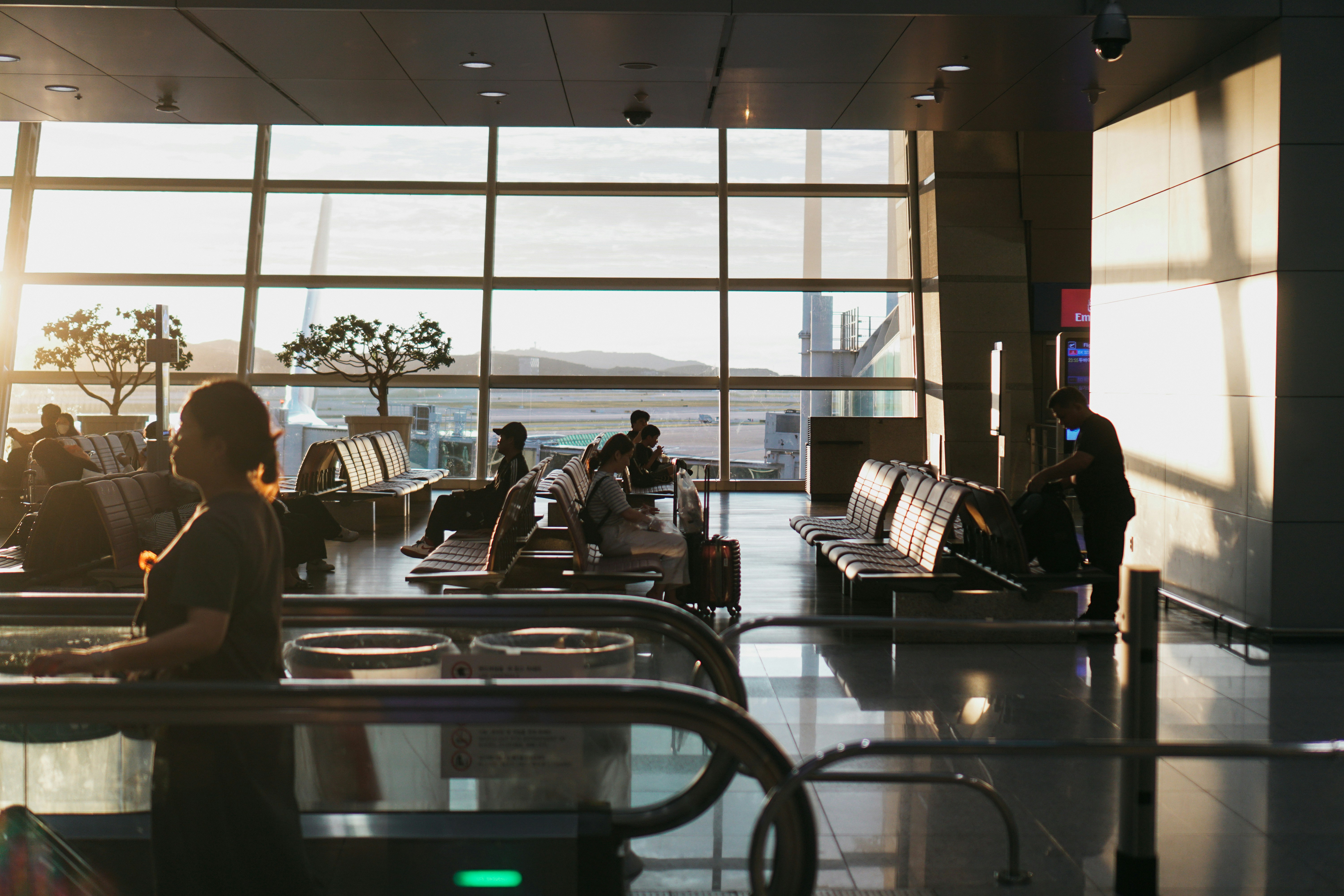 Picture of a passenger terminal from Incheon International Airport. Photo by Manki Kim/Unsplash